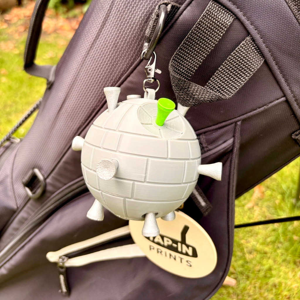 The 'That's no Moon' Tee Holder