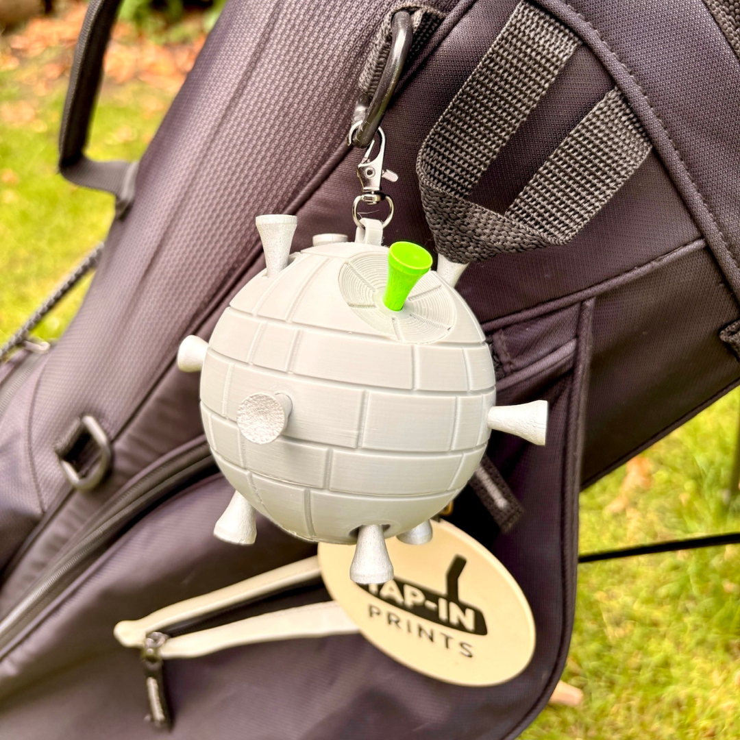 The 'That's no Moon' Tee Holder