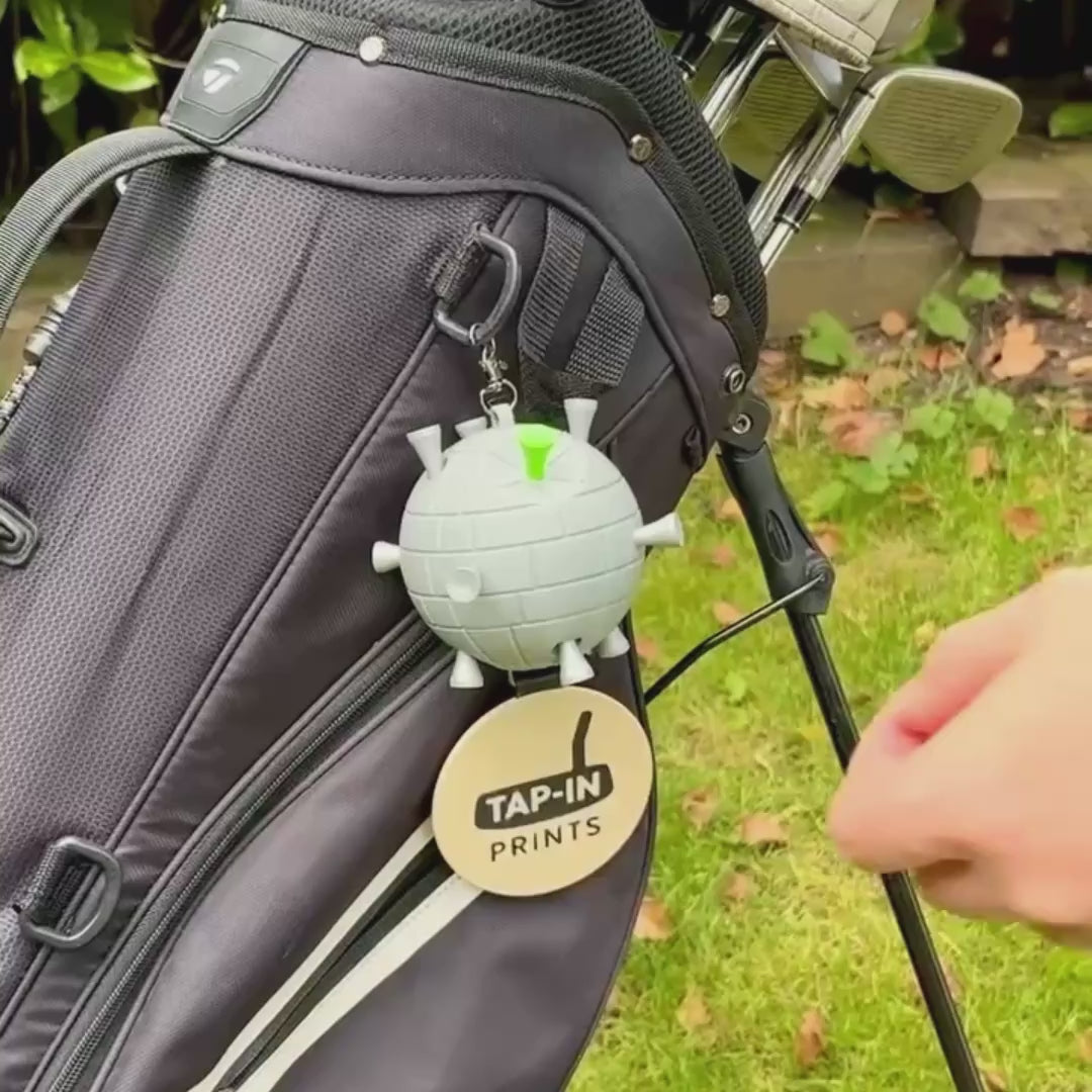 The 'That's no Moon' Tee Holder
