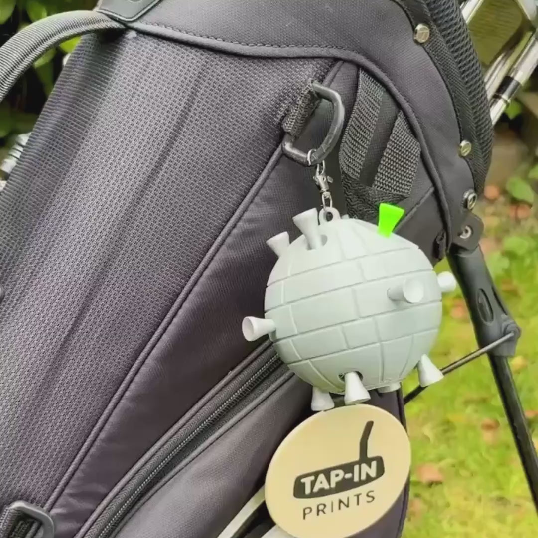The 'That's no Moon' Tee Holder